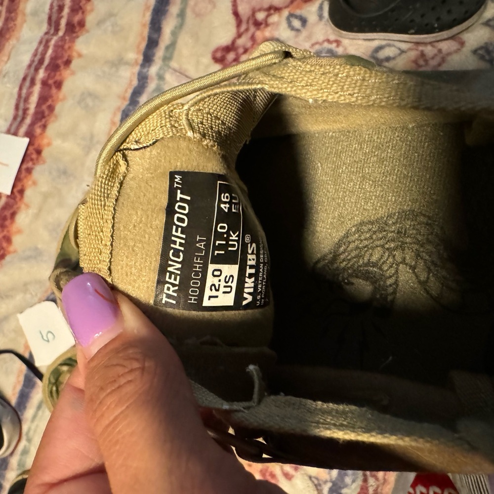 Viktos camo trench foot shoes
